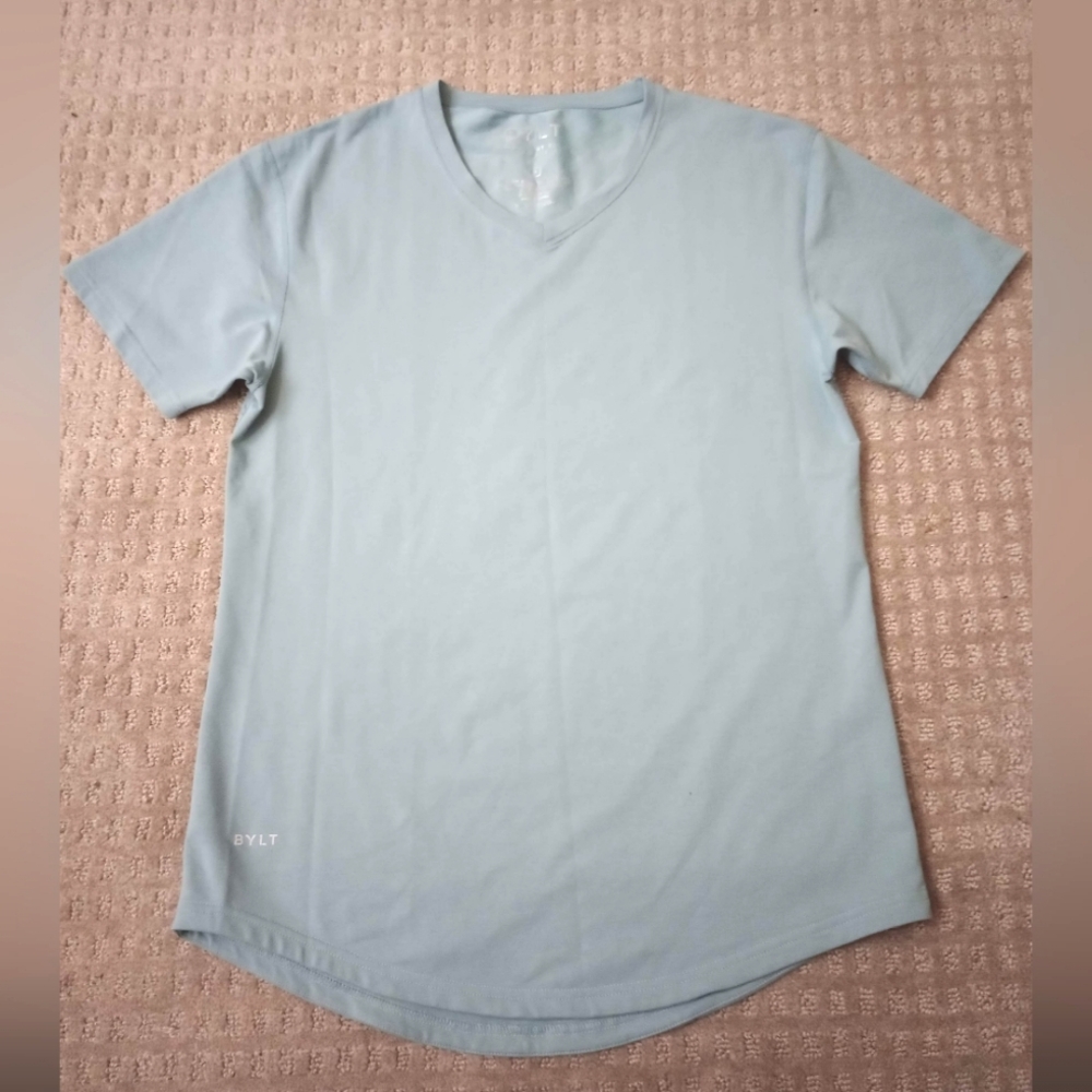 Bylt Basic Drop Cut S/S V Neck Lux Shirt